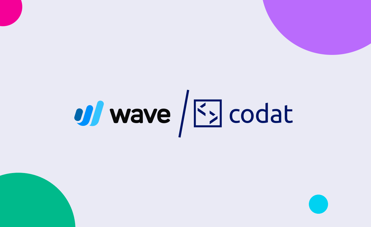 Codat expands its coverage to support Wave!