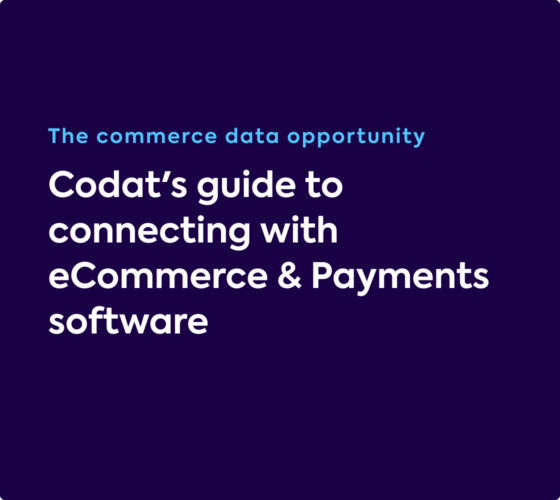 Codat's guide to connecting with eCommerce and Payments software