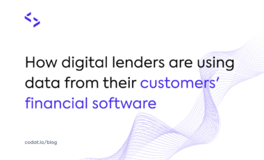 How digital lenders are using data from their customers&#8217; financial software