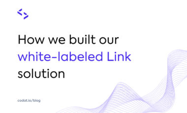 How we built our white-labeled Link solution
