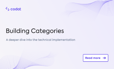 Building Categories: A deeper dive into the technical implementation